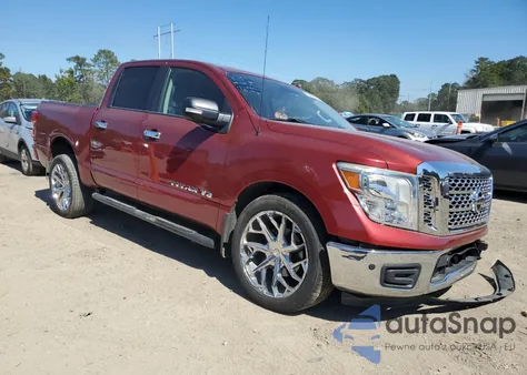 2018 Nissan Titan Sv из США, поврежденный, VIN 1N6AA1E68JN502938